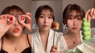 ASMR  MUKMANG MEEZE MASHMALLOW NAMMY😋🥛🍭 [upl. by Anilemrac]