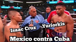 Isaac Pitbull Cruz vs Yuriorkis Cuba highlights isaac [upl. by Aitropal537]