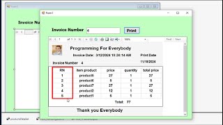 How to add row number in report rdlc Table C and VBnet [upl. by Lonnard133]