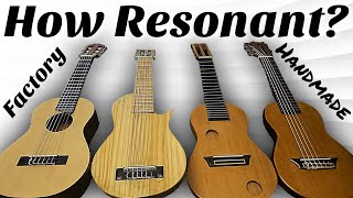 Factory Yamaha GL1 Guitalele vs Handbuilt [upl. by Reg]