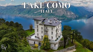 Staying at a Luxurious LAKE COMO Mansion with Stunning Views [upl. by Anilyx]