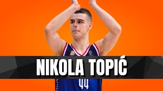 ANÁLISE Nikola Topić  NBA DRAFT 2024 [upl. by Madea567]