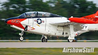 Military and Warbird ArrivalsDepartures  Wednesday  EAA AirVenture Oshkosh 2023 [upl. by Yeniffit490]