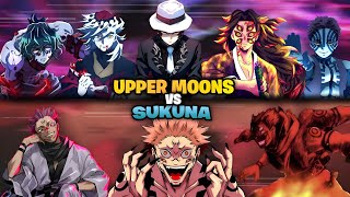 Sukuna Vs Upper Rank Demon and MuzanJJK Vs Demon SlayerFully Explained [upl. by Notfol]