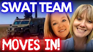 BREAKING SWAT Team moves In 4 PEOPLE ARRESTED 2 Missing Moms Oklahoma [upl. by Edgar840]