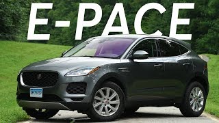 2018 Jaguar EPace Quick Drive  Consumer Reports [upl. by Brantley]