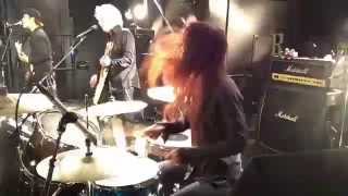 背と腹 REIKO MUKAI DRUM CAMERAHHR THRILL LOUNGE（３ピース女性ドラム） [upl. by Aneez57]