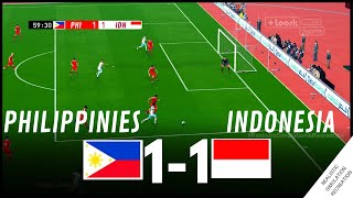 PHILIPPINES vs TIMNAS INDONESIA 11 MATCH HIGHLIGHTS • Video Game Simulation amp Recreation [upl. by Dowling]