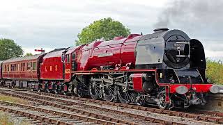 Stanier Coronation and Gresley A4 Pacifics [upl. by Shawnee202]