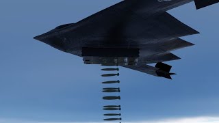 B2 Stealth Bomber Shell Rain [upl. by Eniluap]