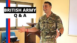 Q amp A  I Answer Your British Army Questions [upl. by Nahgrom260]