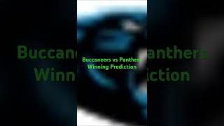 Buccaneers vs Panthers Winning Prediction mlb nfl draftkingsnflpicksfortoday collegefootball [upl. by Aelsel]