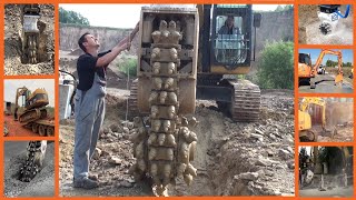 Extreme Heavy Trenchers Machine  Excavator Working Fastest Skill  Amazing Modern Deep Excavation [upl. by Carissa954]