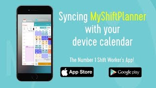 Syncing MyShiftPlanner with your Device Calendar [upl. by Onfre]