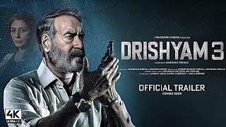 Ajay Devgan  Drishyam 3 Movie Official Announcement Update  Drishyam 3 Movie Official Trailer [upl. by Ayotahs]