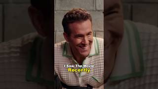 Ryan Reynolds On Watching Green Lantern With His Family ryanreynolds [upl. by Retsub]