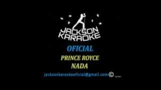 Prince Royce Nada karaoke [upl. by Kensell]