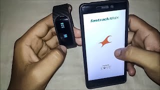 Fastrack Reflex Fitness Band  SWD90059PP01 Unboxing and Review HindiUrdu [upl. by Brant]