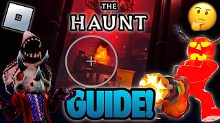 BEGINNER’S GUIDE To The Haunt EVENT ROBLOX [upl. by Annavoeg]