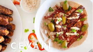 Vegan Cevapcici  Balkan Style Kebab [upl. by Llerrem328]