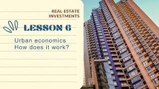 quotUrban economicsquot monocentric model and real estate Lesson 6 [upl. by Loseff877]