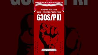 G 30 S PKI moviefilm masukberanda [upl. by Naivad]