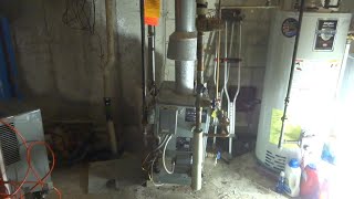 OLD GAS BOILER NO HEAT CALL [upl. by Rice813]