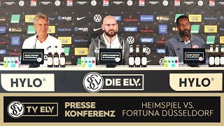 TV Elv  Pressekonferenz  SV Elversberg vs Fortuna Düsseldorf  05 [upl. by Ulrika]