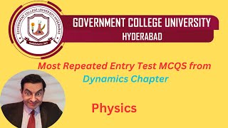 GC UNIVERSITY HYDERABAD PAST PAPERS GCUH Preparation Entry Test 2k25 PART 03 [upl. by Harp311]