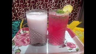 Gond Katira Drink by two different ways  In English  Summer special Drink  With and without milk [upl. by Anauj]