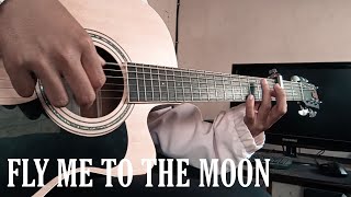 Fly Me to the Moon  Guitar Fingerstyle Cover [upl. by Ainival]