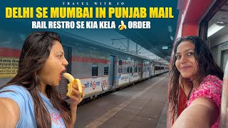 Punjab Mail SF express Train journey🚂 Ferozpur Mumbai Punjab mail Exp  Online food Order in Train [upl. by Sucramal718]