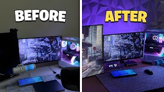 Transforming My Empty Gaming Setup Into My Dream Gaming Setup [upl. by Naitirb699]