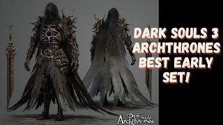 Dark Souls 3 Archthrones Elite Darkwraith Set farm SUPER EARLY darksouls3 archthrones topbuild [upl. by Ninerb]