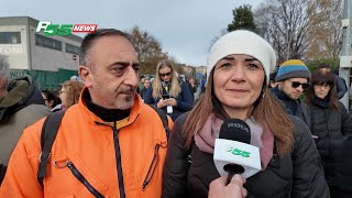 Biandronno  Gennaro e Pina genitori alla Beko “Come faremo” [upl. by Eesyak]