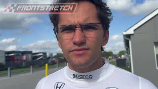 Pietro Fittipaldi OK After Hard Crash in Indy 500 [upl. by Nile]