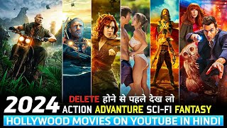 Top 8 Hollywood SciFi Movies On YouTube in Hindi Dubbed  2024 New Hollywood Movies in Hindi Dubbed [upl. by Nangem]