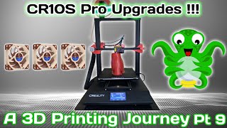 My 3D Printing Journey Part 9  UPGRADING CREALITY CR10S PRO V2 [upl. by Gipps899]