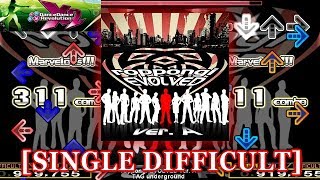 【DDR X2】 roppongi EVOLVED verA SINGLE DIFFICULT 譜面確認＋クラップ [upl. by Shaya]