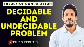 Decidable and Undecidable Problem  Undecidability  GATECSE  TOC [upl. by Hales]