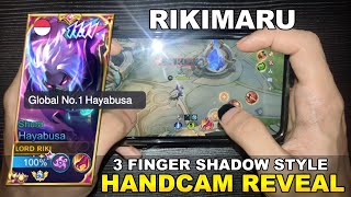 RIKIMARU HANDCAM REVEAL HAYABUSA 3FINGER STYLE FULL GAMEPLAY [upl. by Romeyn622]