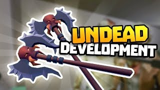 EXOTIC BATTLEAXE TO THE END  Undead Development Gameplay  VR HTC Vive Gameplay [upl. by Ahseila]