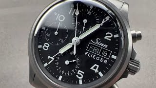 Sinn 356 Pilot Chronograph 356020 Sinn Watch Review [upl. by Yawnoc]