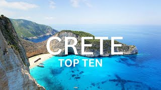 Top 10 Places To Visit in Crete Greece Travel Guide [upl. by Rozalie]