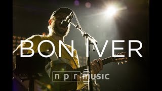 Bon Ivers Justin Vernon Performs At NPR Musics 10th Anniversary [upl. by Eylk]