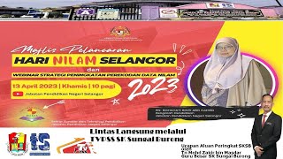 PELANCARAN HARI NILAM SELANGOR HaNIS DAN WEBINAR STRATEGI PENINGKATAN PEREKODAN DATA NILAM 2023 [upl. by Nareik]