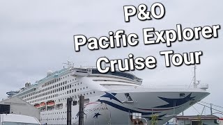 PampO Cruise Pacific Explorer  Cruise Tour  Cruising in Auckland [upl. by Aihtela896]