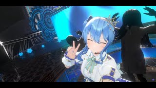 Suisei Sings Her NEW SONG quotビビデバ  BIBBIDIBAquot in 3D Suisei BirthdayAnniversary Live [upl. by Akenahc]