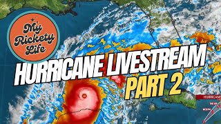 Part 2 Rickety Livestream  Hurricane Milton Continues [upl. by Hana239]