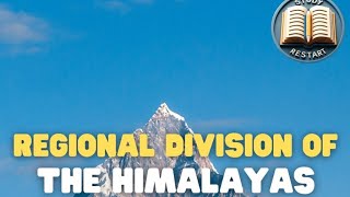 Regional Division of the Himalayas Explained by Sameer Sir  Geography Made Easy shorts geography [upl. by Jim]